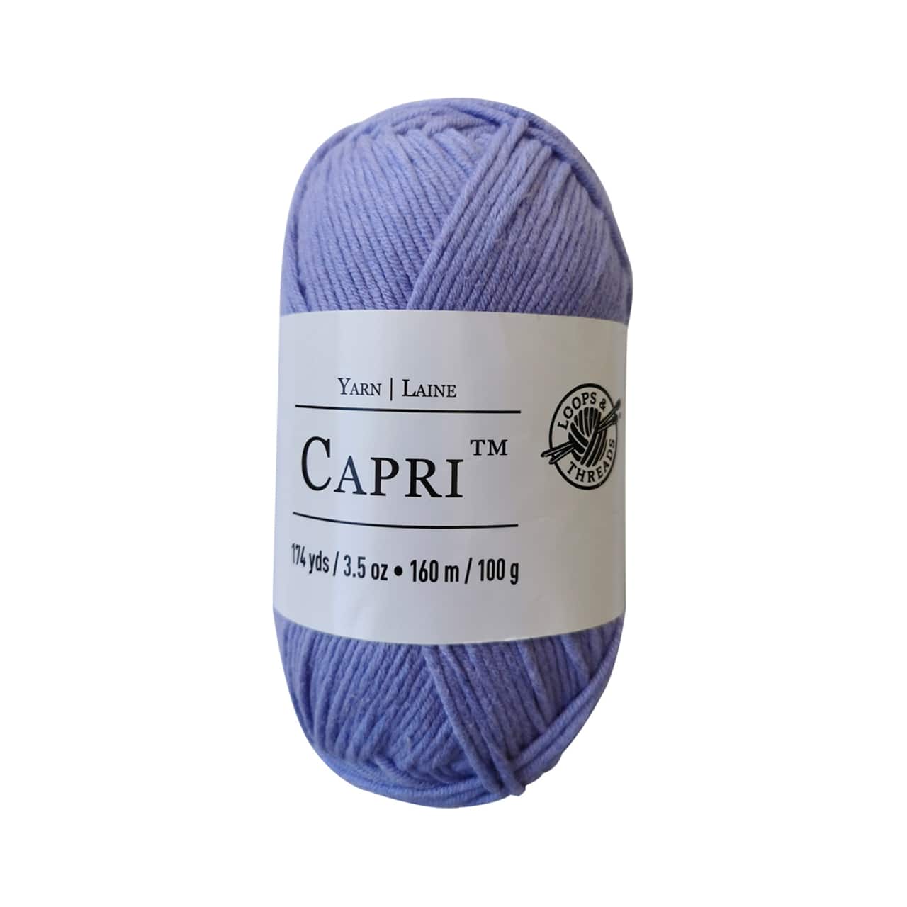 Capri&#x2122; Solid Yarn by Loops &#x26; Threads&#xAE;